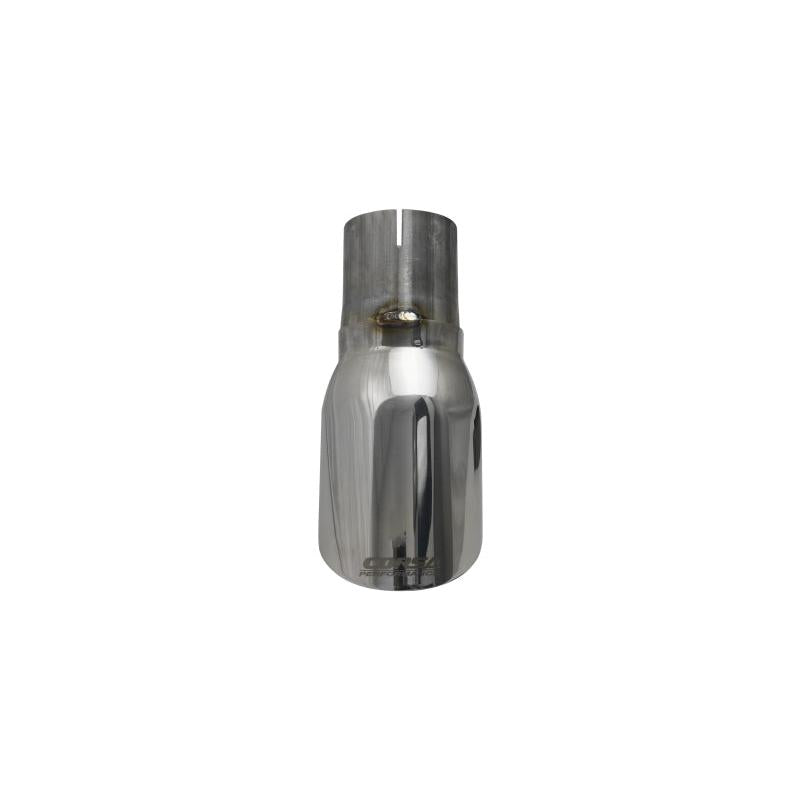 Corsa Single Universal 2.75in Inlet / 4in Outlet Polished Pro-Series Tip Kit-SR1 Performance