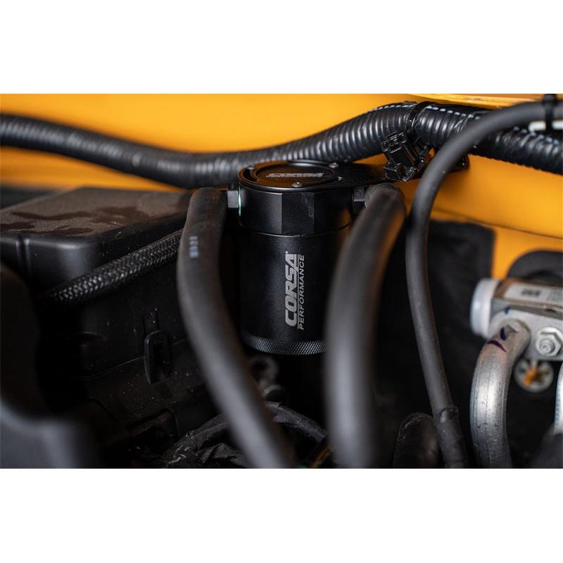 Corsa 2021-2024 Ford Bronco 2.3L Aluminum Oil Catch Can-SR1 Performance