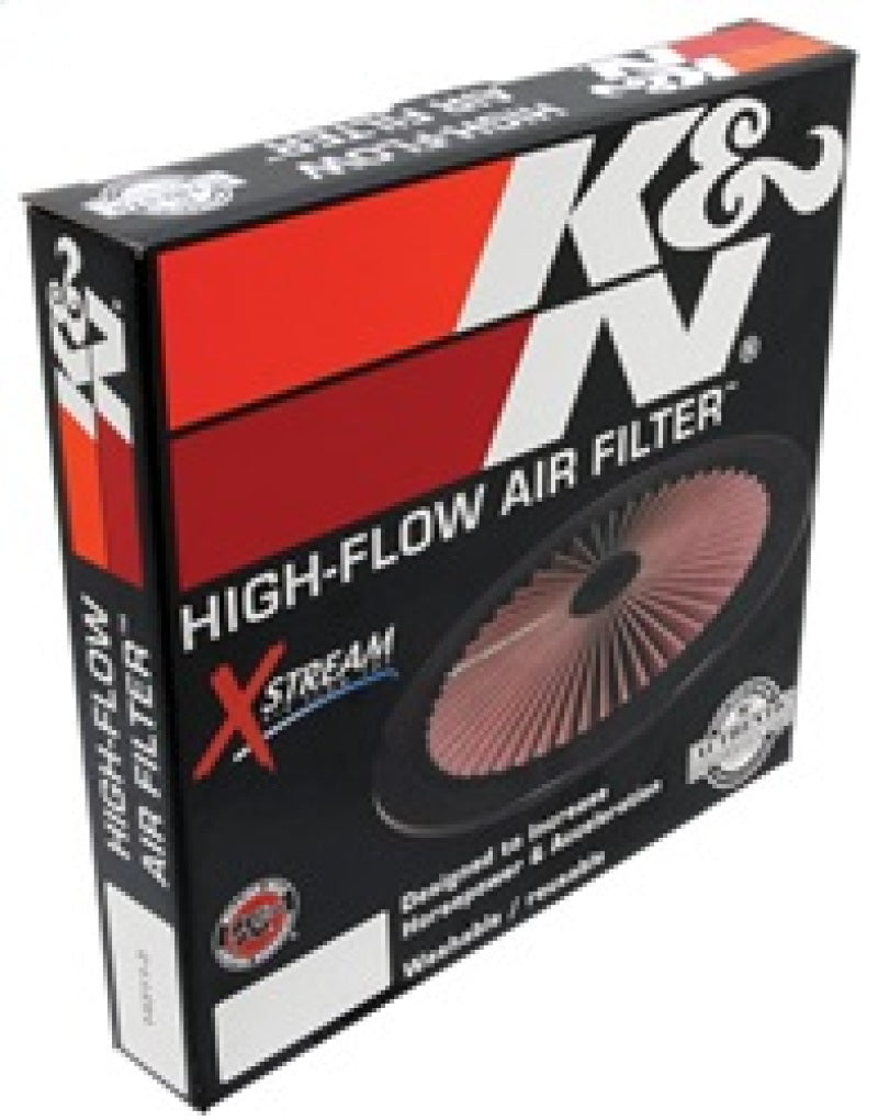 K&N X-Stream Top Filter Only 11in - Black-SR1 Performance