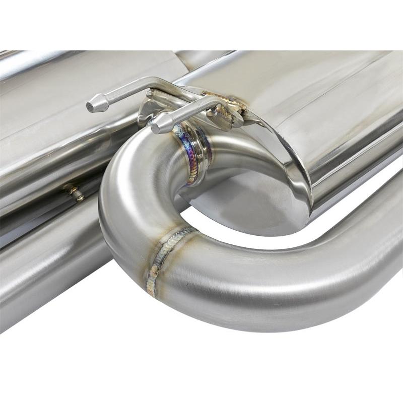 aFe Takeda 3in 304 SS Cat-Back Exhaust System w/ Blue Tips 2017 Honda Civic Si I4 1.5L (t)-SR1 Performance