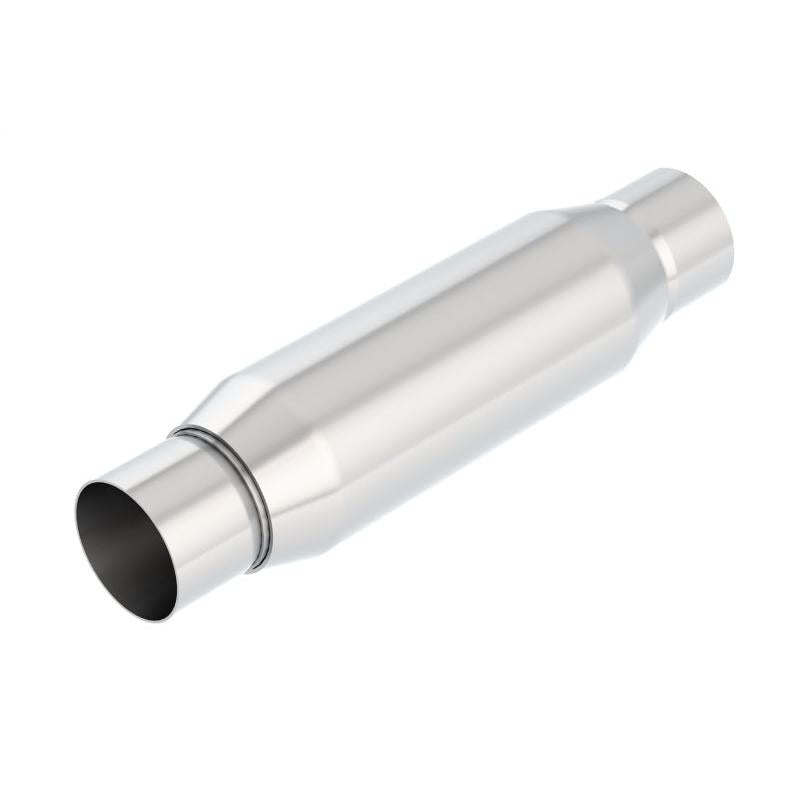 Borla CrateMuffler Resonator Option 2.25in Center/Center 3.5in Round x 10in-SR1 Performance