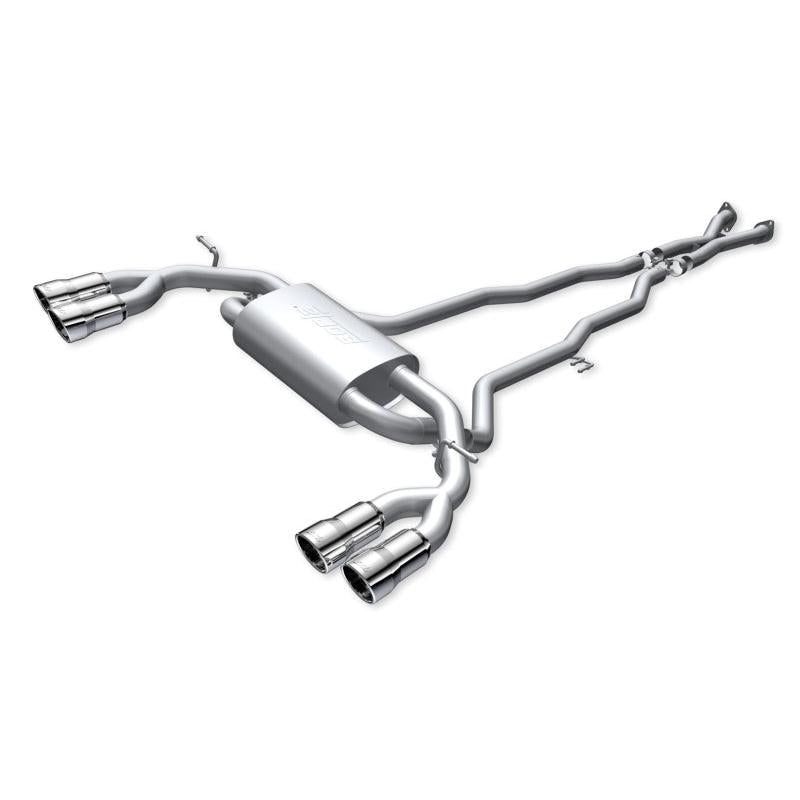 Borla 10-13 Hyundai Genesis 3.8L-V6 SS Catback Exhaust-SR1 Performance