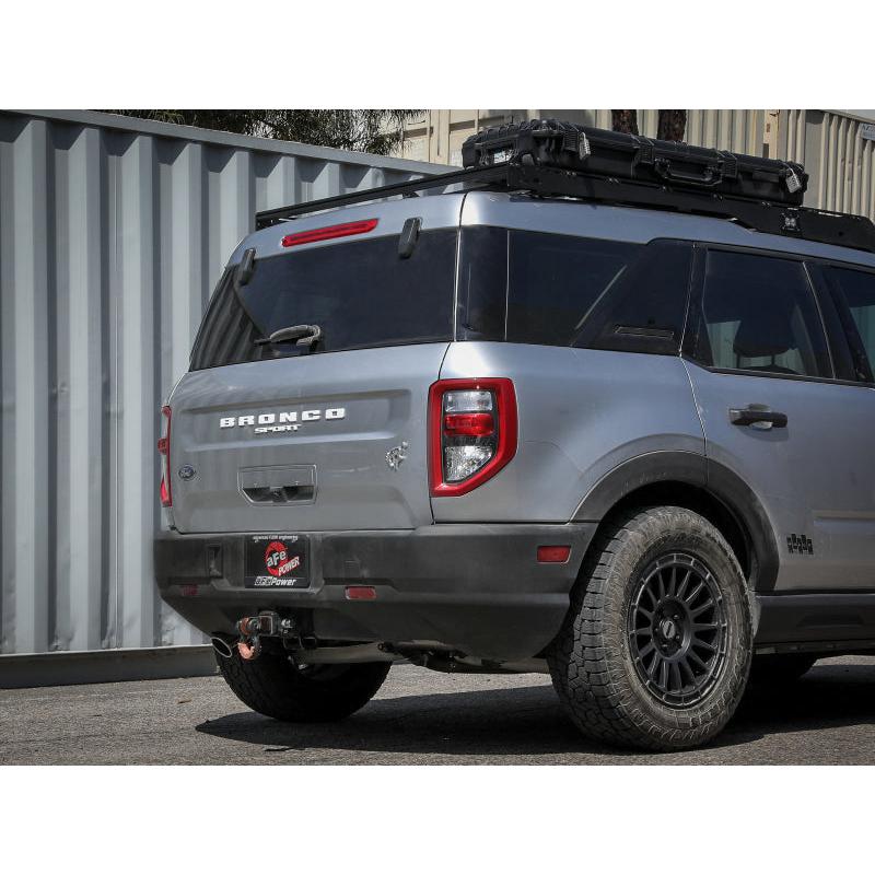 aFe Ford Bronco Sport 21-22 L3-1.5L (t)/L4-2.0L (t) Vulcan Axle-Back Exhaust System- Polished Tips-SR1 Performance