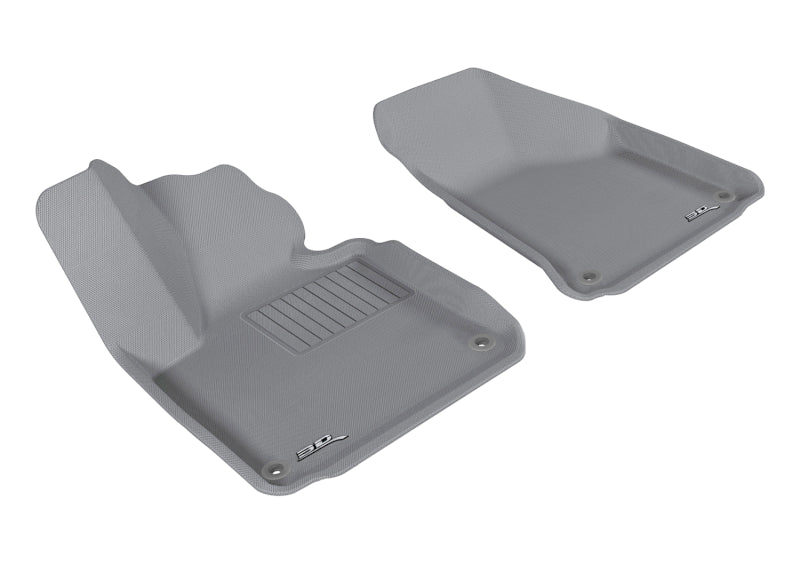 3D MAXpider 2006-2013 Audi A3 Kagu 1st Row Floormat - Gray-SR1 Performance