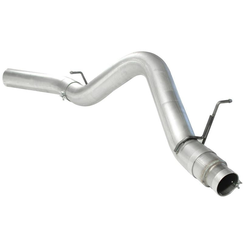 aFe Atlas Exhaust 5in DPF-Back Al Steel 11-13 GM Diesel Trucks V8-6.6L (td) LML-SR1 Performance