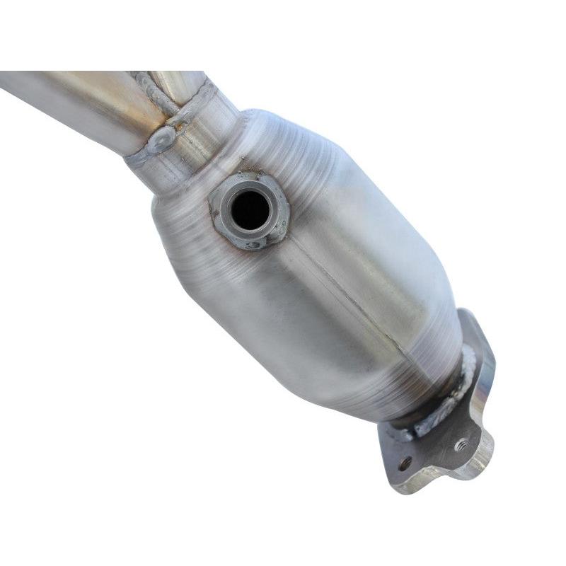 aFe 05-11 Toyota Tacoma V6-4.0L Twisted Steel 409 Stainless Steel Long Tube Header w/ Cat-SR1 Performance