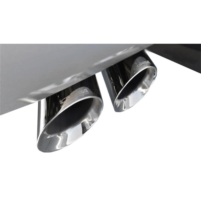 Corsa 2009-2013 Chevrolet Suburban 1500 5.3L V8 Polished Sport Cat-Back Exhaust-SR1 Performance