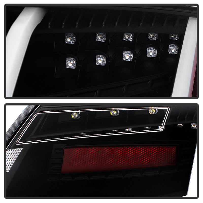 Spyder Audi TT 07-12 LED Tail Lights Black ALT-YD-ATT07-LED-BK-SR1 Performance