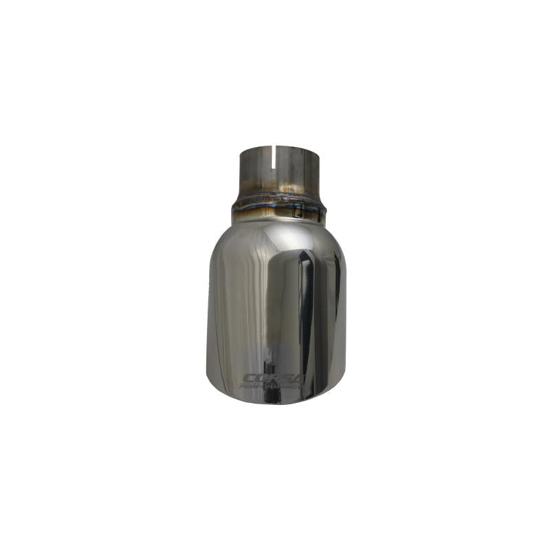 Corsa 2011-2024 e Universal 2.5in Inlet / 4.5in Outlet Polished Pro-Series Tip Kit-SR1 Performance