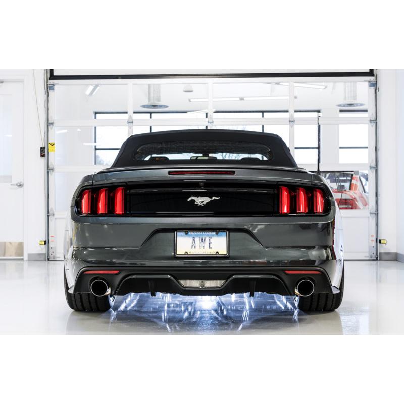 AWE Tuning S550 Mustang EcoBoost Axle-back Exhaust - Touring Edition (Chrome Silver Tips)-SR1 Performance