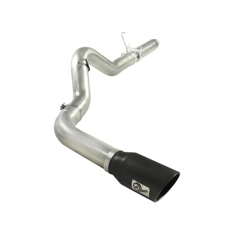 aFe MACHForce XP 5in DPF-Back 409SS Exhaust Dodge Diesel Trucks 07.5-12 L6-6.7L (td) Black Tip-SR1 Performance