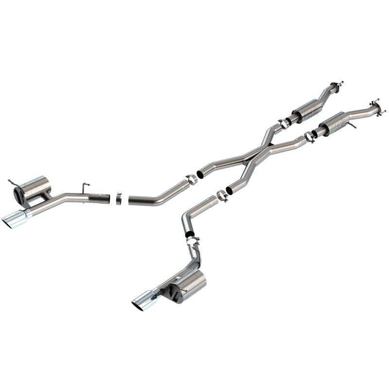 Borla 2021+ Dodge Durango SRT Hellcat 6.2L V8 AWD ATAK Cat-Back Exhaust System - T-304SS-SR1 Performance