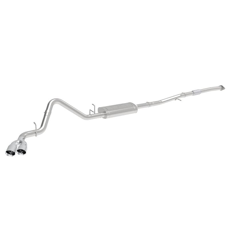 aFe Vulcan Series 3 1/2in 304 SS Cat-Back 13-19 Ford Transit V6 3.5 Twin Turbo w/ Polished Tip-SR1 Performance