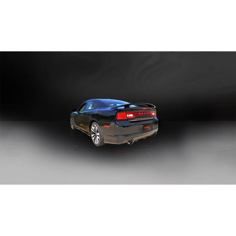 Corsa 2012-2014 Dodge Charger SRT-8 6.4L V8 Polished Xtreme Cat-Back Exhaust-SR1 Performance
