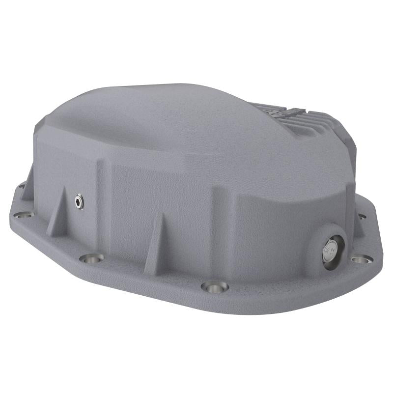 afe Rear Differential Cover (Raw; Street Series); Dodge Diesel Trucks 94-02 L6-5.9L (td)-SR1 Performance