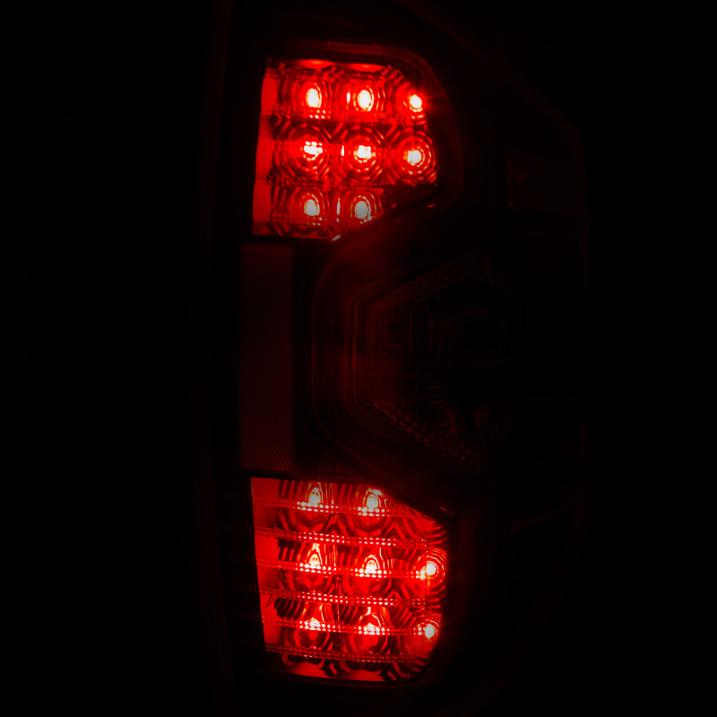 ANZO 2014-2015 Toyota Tundra LED Taillights Black-SR1 Performance