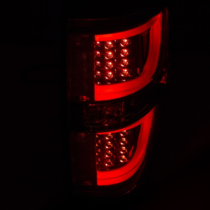 ANZO 2009-2013 Ford F-150 LED Taillights Smoke-SR1 Performance