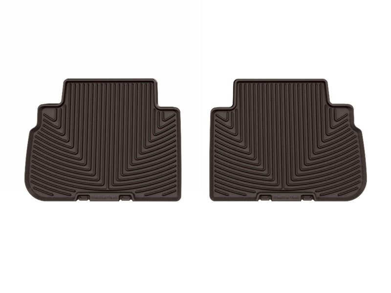 WeatherTech W670CO All-Weather Rear Floor Mats for Subaru Forester (19-24) - Cocoa