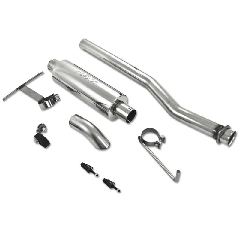 MBRP 98-10 Ford Ranger 3.0/4.0L T409 Cat Back Single Side Turn Down-SR1 Performance