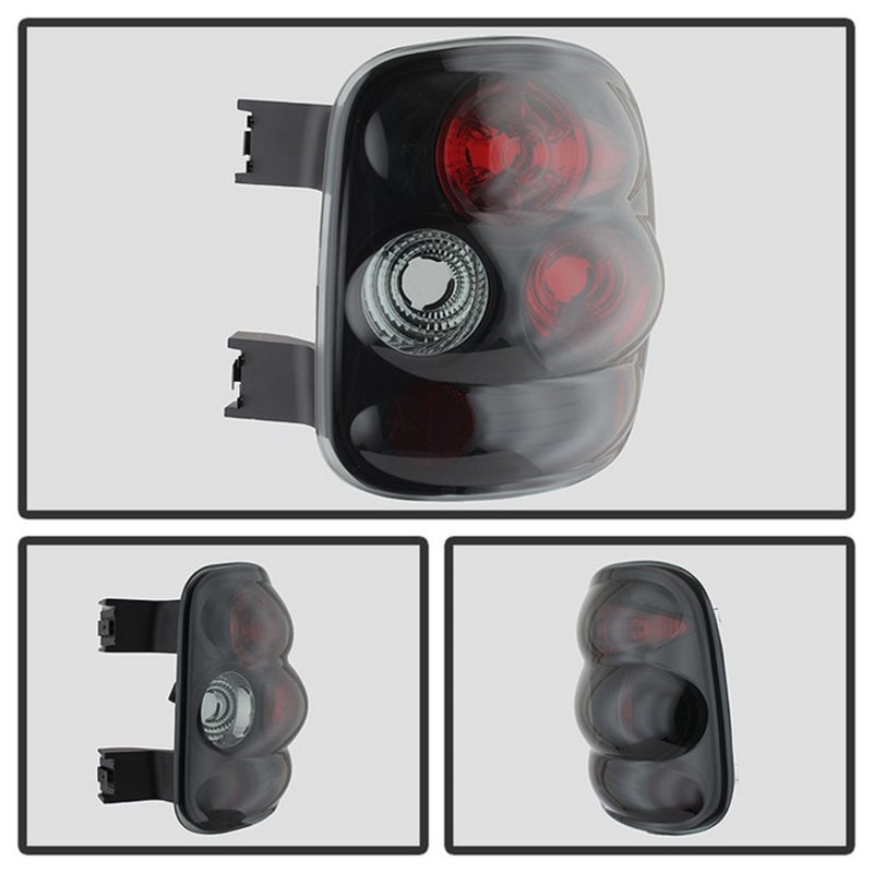 Spyder Chevy Silverado Stepside 99-04 Euro Style Tail Lights Black Smoke ALT-YD-CS99STS-BSM-SR1 Performance
