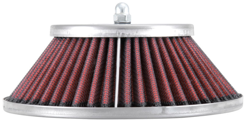 K&N Custom Racing Assembly - Round Tapered - Red 1.375in Neck Flange - 2.25in Over Height-SR1 Performance