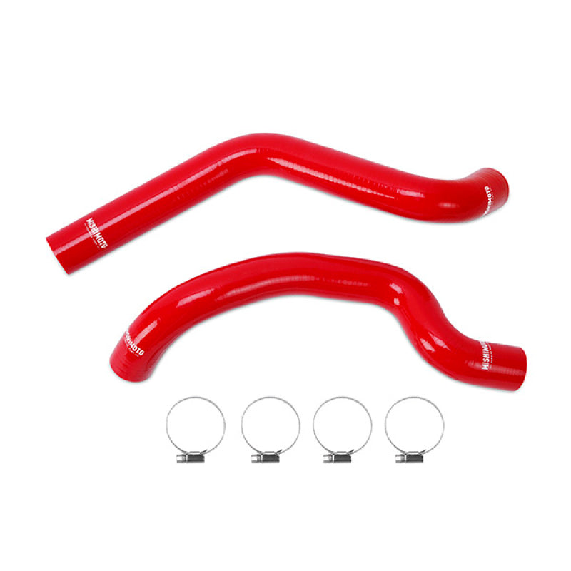 Mishimoto 07-11 Jeep Wrangler 6cyl Red Silicone Hose Kit-SR1 Performance