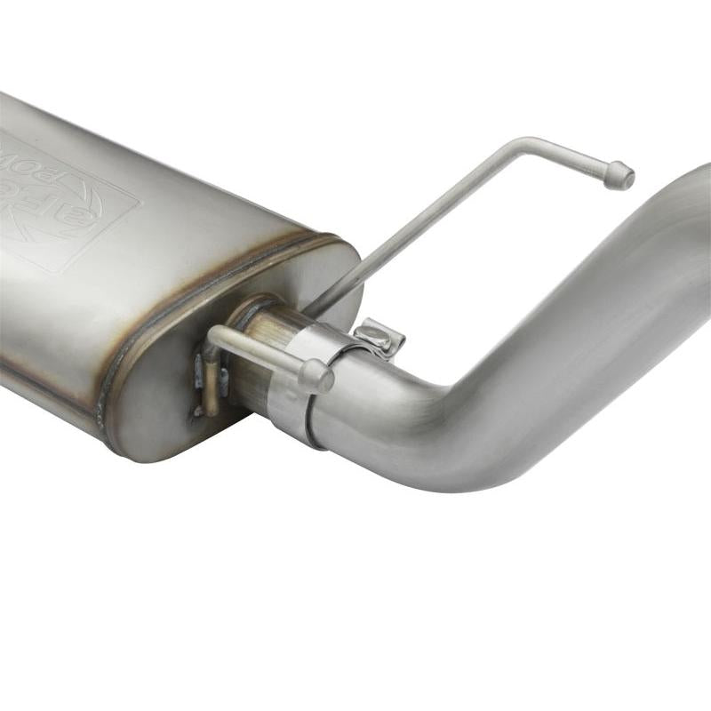 aFe MACHForce XP Cat Back SS Exhausts Black Tips 05-12 Toyota Tacoma L4-2.7L-SR1 Performance