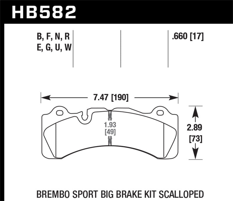 Hawk HPS Street Brake Pads-SR1 Performance