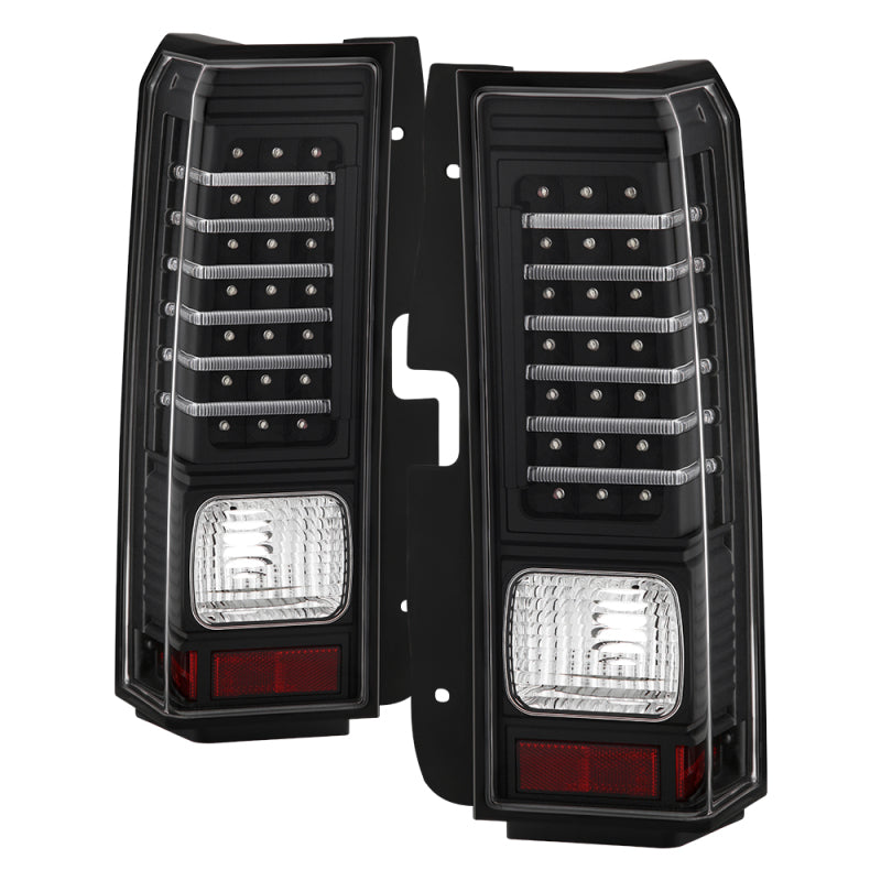 Xtune Hummer H3 06-09 ( Non H3T ) LED Tail Lights Black ALT-ON-HH306-LED-BK-SR1 Performance