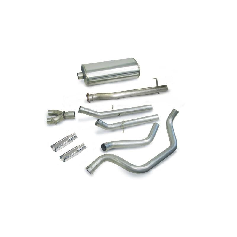 Corsa 1999-2007 Chevrolet Silverado Reg. Cab/Long Bed 1500 4.8L V8 Polished Sport Cat-Back Exhaust-SR1 Performance