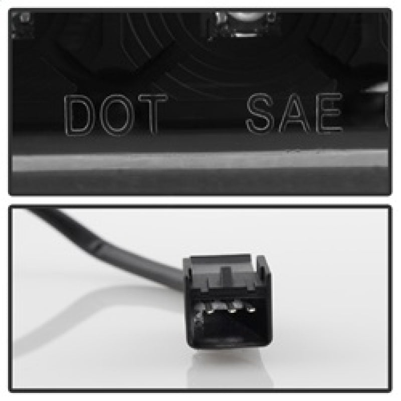 xTune Chevy Silverado 07-13 / GMC Sierra 07-13 LED 3RD Brake Light - Black BKL-CSIL07-LED-BK-SR1 Performance