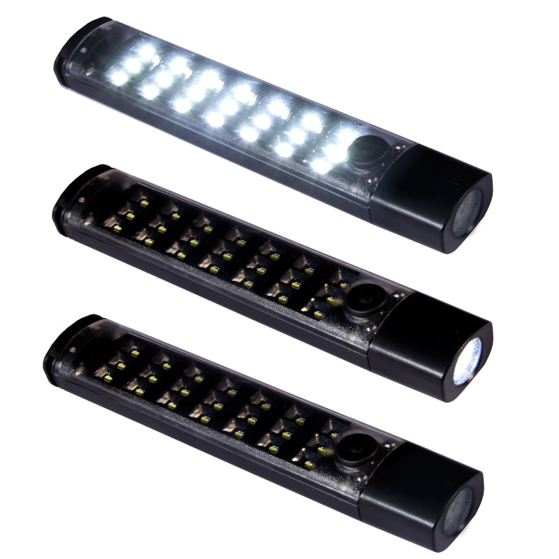 ANZO Bed Rail Lights Universal LED Utility Bar Black-SR1 Performance
