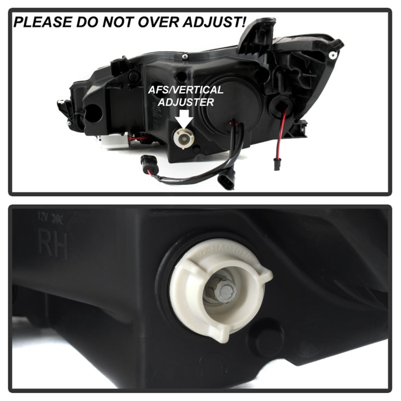 Spyder 15-17 Toyota Camry Projector Headlights - Black (PRO-YD-TCAM15-LB-BK)-SR1 Performance