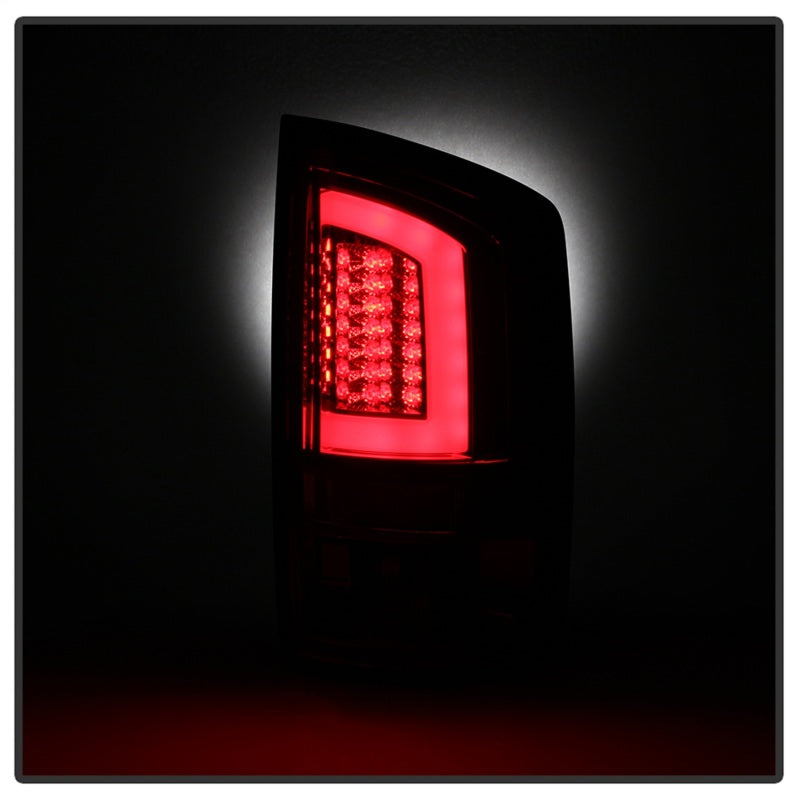 Spyder 03-06 Dodge Ram 2500/3500 V3 Light Bar LED Tail Light - Red Clear (ALT-YD-DRAM02V3-LBLED-RC)-SR1 Performance