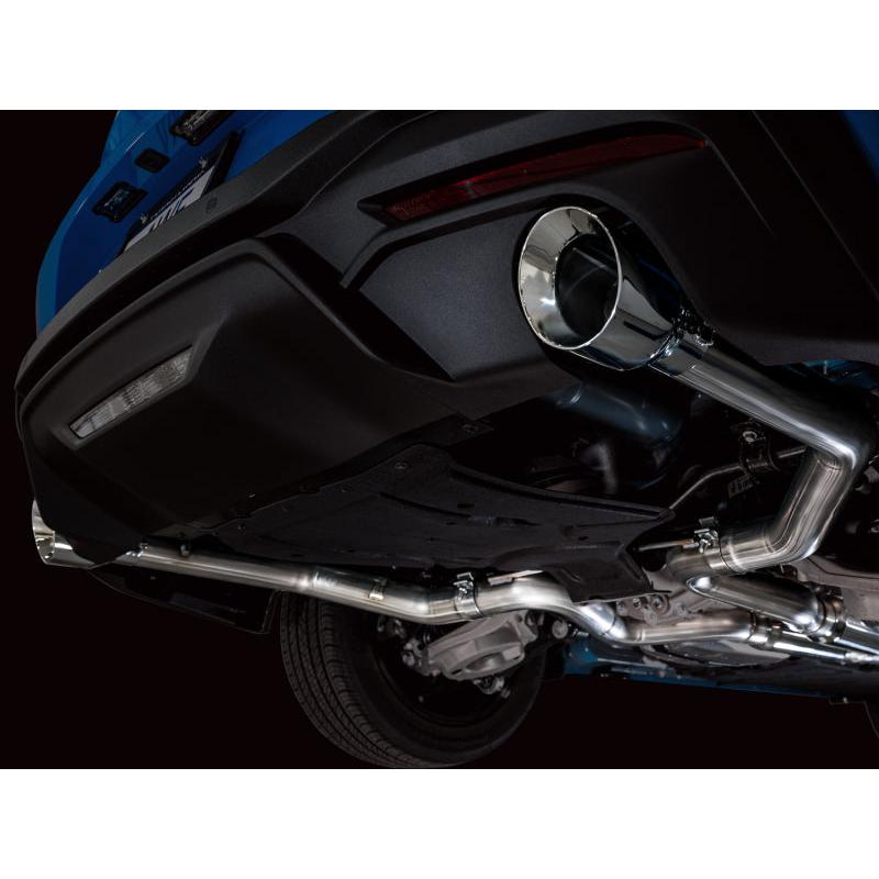 AWE 2024 Ford Mustang GT Fastback S650 RWD Track Edition Catback Exhaust w/ Dual Chrome Silver Tips-SR1 Performance