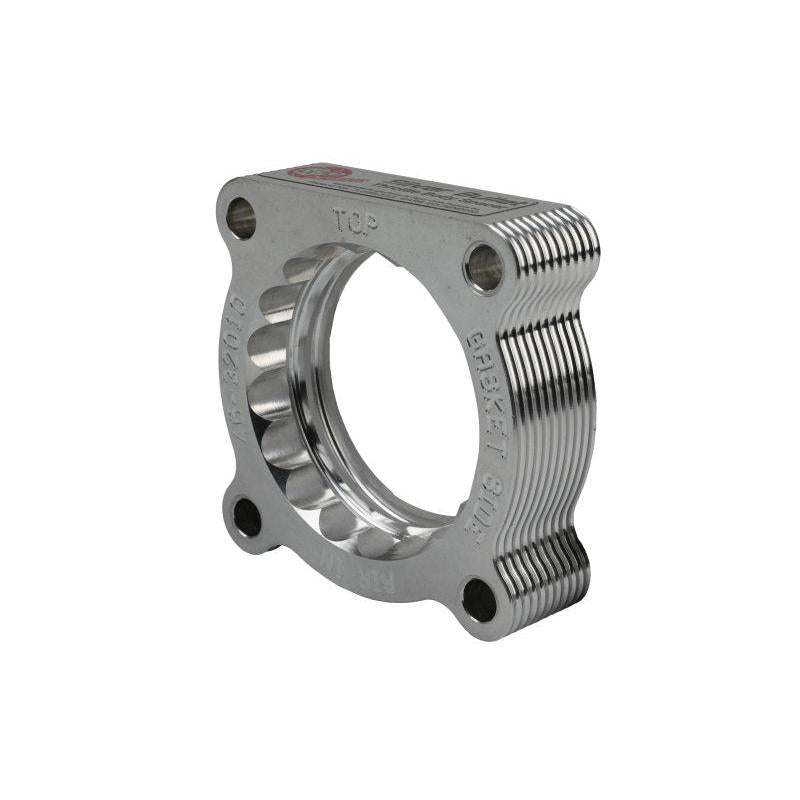 aFe 07-12 Dodge 1500 / 07-12 Dodge Dakota V6 3.7L Silver Bullet Throttle Body Spacer - Silver-SR1 Performance