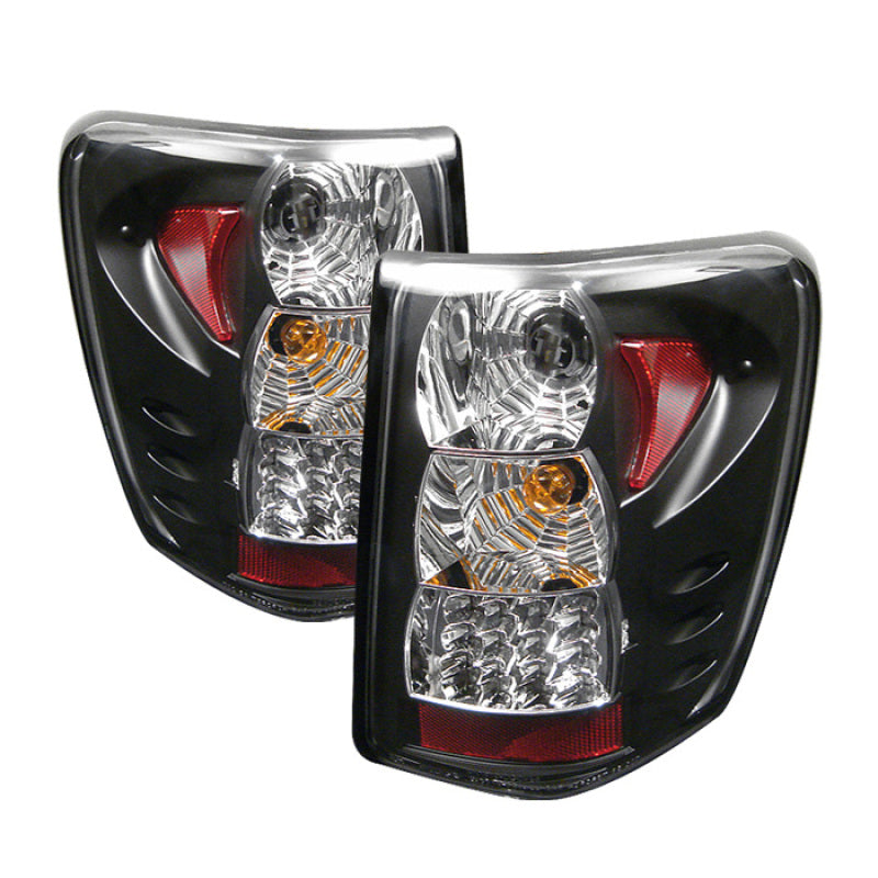 Spyder Jeep Grand Cherokee 99-04 LED Tail Lights Version 2 Black ALT-YD-JGC99-LED-BK-G2-SR1 Performance