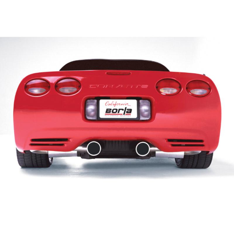 Borla 97-04 C5 Corvette (incl Z06) 5.7L V8 AT/MT Aggressive Stinger Cat-Back Exhaust-SR1 Performance