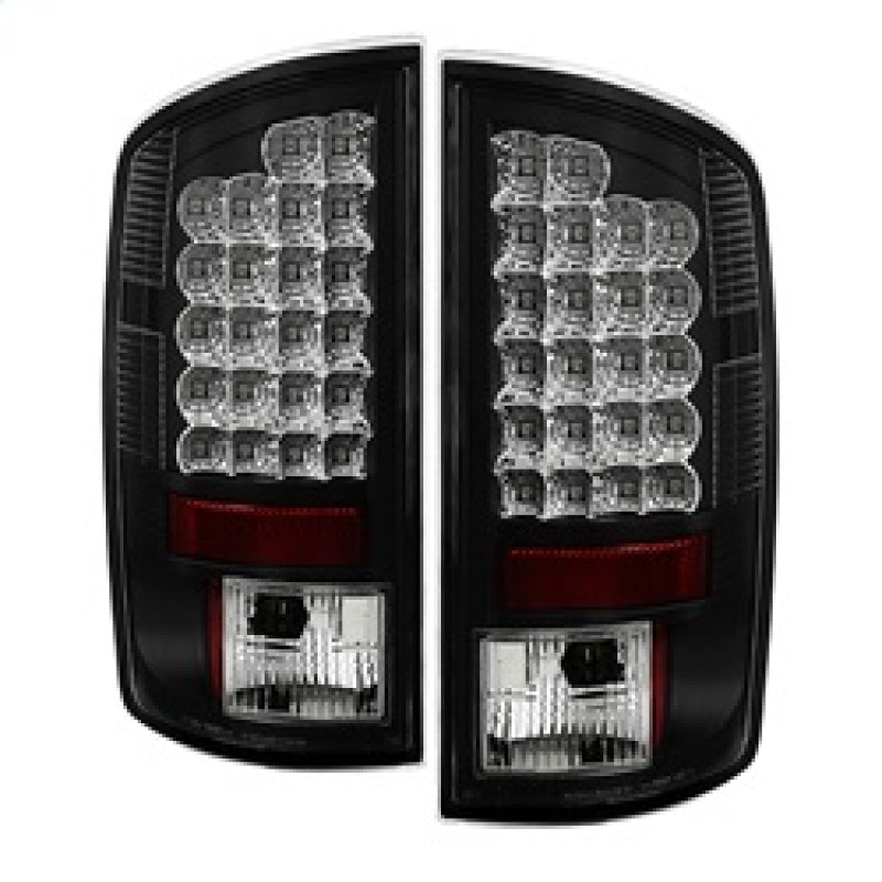 Spyder Dodge Ram 02-06 1500/Ram 2500/3500 03-06 LED Tail Light Black ALT-YD-DRAM02-LED-BK-SR1 Performance