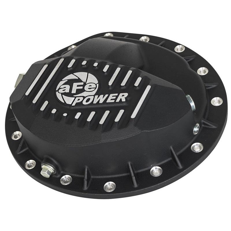 aFe Power Pro Series Rear Differential Cover Black w/ Machined Fins 99-13 GM Trucks (GM 9.5-14)-SR1 Performance