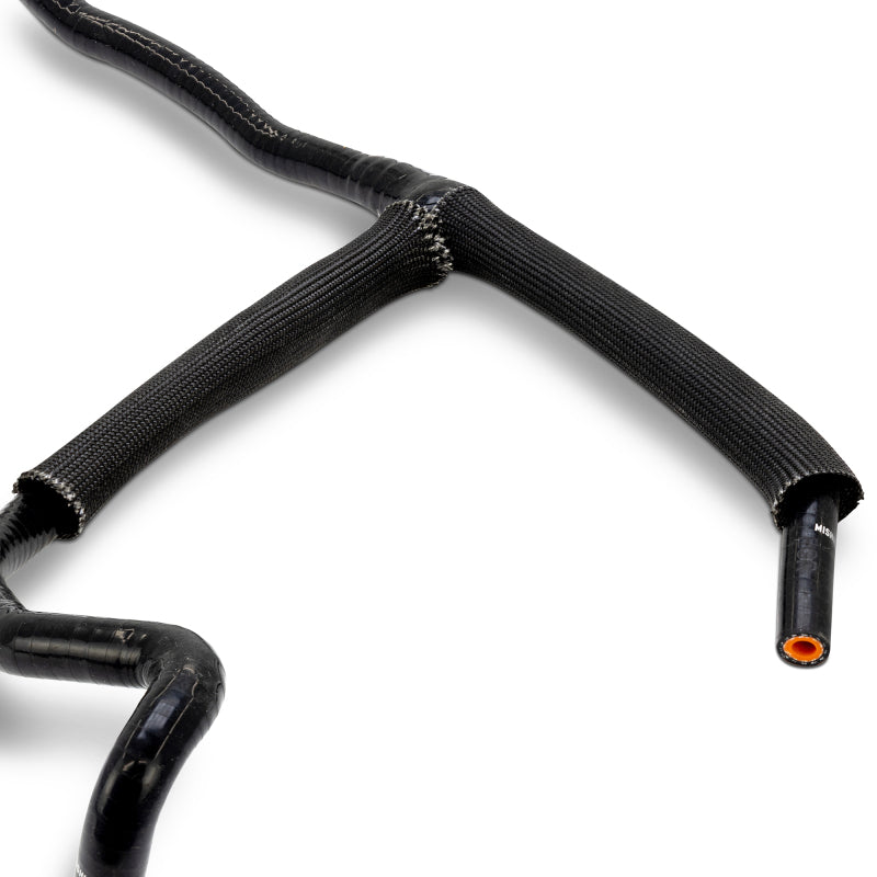 Mishimoto 11-14 Ford 6.7L Powerstroke Coolant Overflow Hose - Silicone Replacement with Built-in One-Way Valve