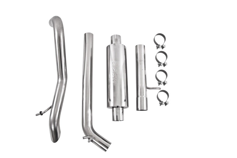 MBRP 12 Jeep Wrangler/Rubicon 3.6L V6 Cat Back Single Rear Exit Off-Road 409 Exhaust-SR1 Performance