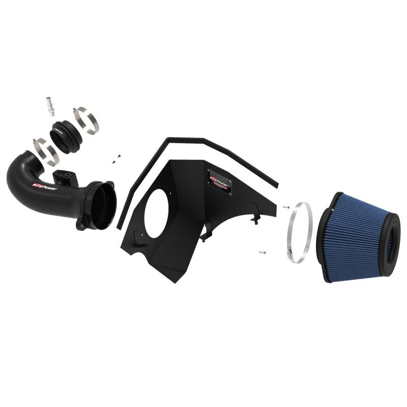 aFe Track Series Carbon Fiber Pro 5R AIS - 16-19 Chevrolet Camaro SS V8-6.2L-SR1 Performance