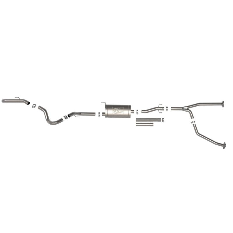 aFe 2022 Toyota Tundra V6-3.5L (tt) Apollo GT Series Hi-Tuck 2.5in to 3in 409 SS Cat-Back Exhaust-SR1 Performance