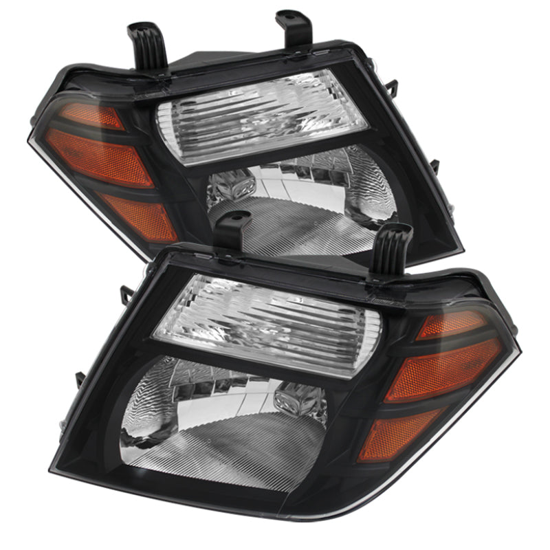 Xtune Nissan Pathfinder 08-11 Amber Crystal Headlights Black HD-JH-NP08-AM-BK-SR1 Performance