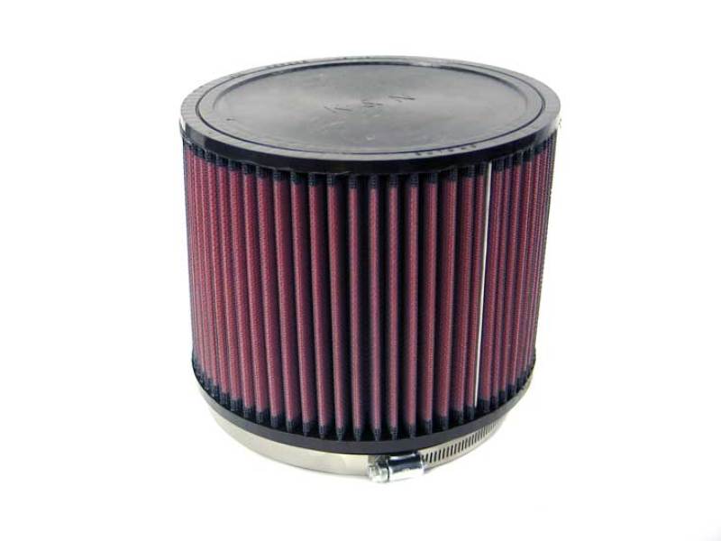 K&N Universal Rubber Filter 6in FLange ID / 7.5in OD / 6in Height / Round Straight-SR1 Performance