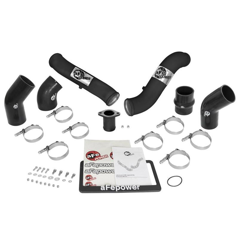 aFe BladeRunner Intercooler w/ Black Tubes 16-17 Nissan Titan XD V8 5.0L (td)-SR1 Performance