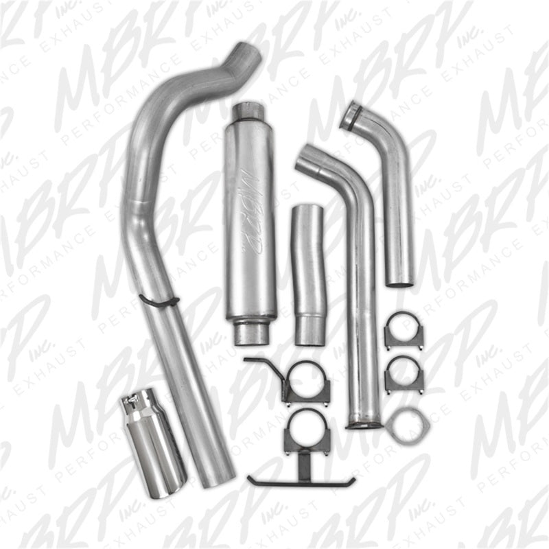 MBRP 2003-2005 Ford Excursion 6.0L Turbo Back Single Side (Stock Cat)-SR1 Performance