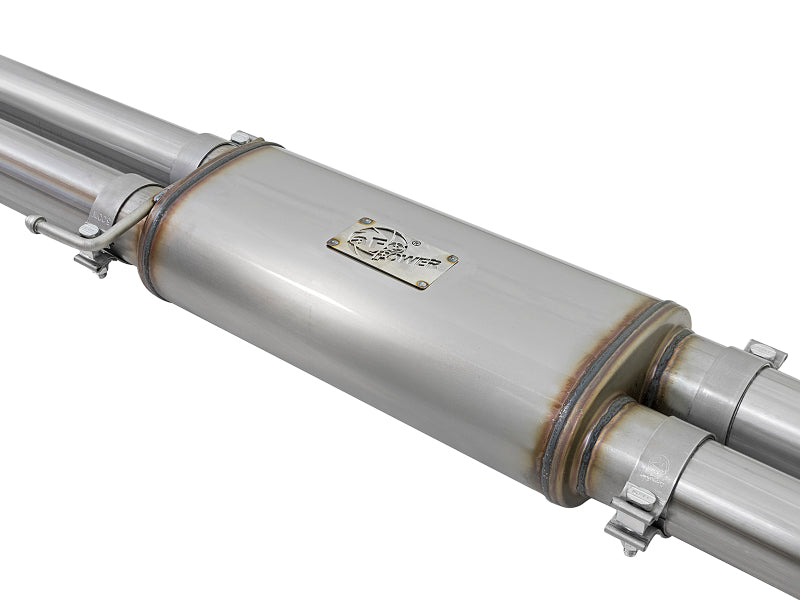 aFe MACHForce XP 3in 409-SS Exhaust Cat-Back 2017 Ford F-150 Raptor V6-3.5L (tt) w/ Black Tip-SR1 Performance