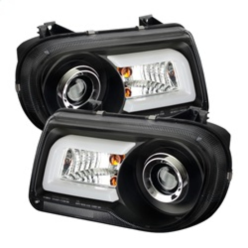 Spyder Chrysler 300C 05-10 Projector Headlights LED DRL Black High/Low H7 PRO-YD-C300C-DRL-BK-SR1 Performance